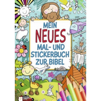 Bibel Mal- und Stickerbuch – Kreatives Stickeralbum für Kinder Bibel Mal- und Stickerbuch – Kreatives Stickeralbum für Kinder