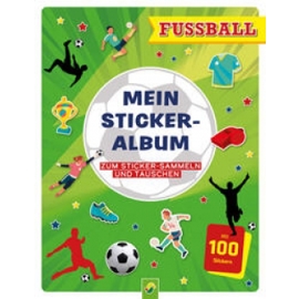 Fußball Stickeralbum - 100 Sticker Sammlung Fußball Stickeralbum - 100 Sticker Sammlung