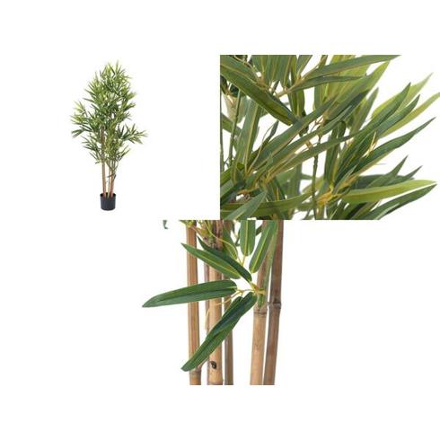 EUROPALMS Bambus Deluxe Kunstpflanze - 120 cm | Hochwertiger Kunstbaum für jedes Zuhause EUROPALMS Bambus Deluxe Kunstpflanze - 120 cm | Hochwertiger Kunstbaum für jedes Zuhause