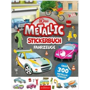 Fahrzeug Metallic-Stickerbuch