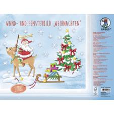 Weihnachtliches Wand- und Fensterbild Weihnachtliches Wand- und Fensterbild
