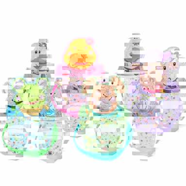 Glitzer Osterkorb für Kinder - sortiert