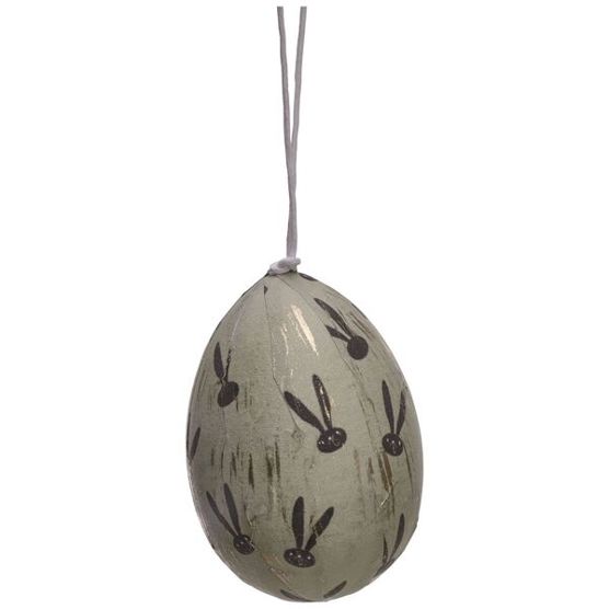 Osterdeko Anhänger - EiHänger PaperArt - 5x5x7 cm - Kunststoff