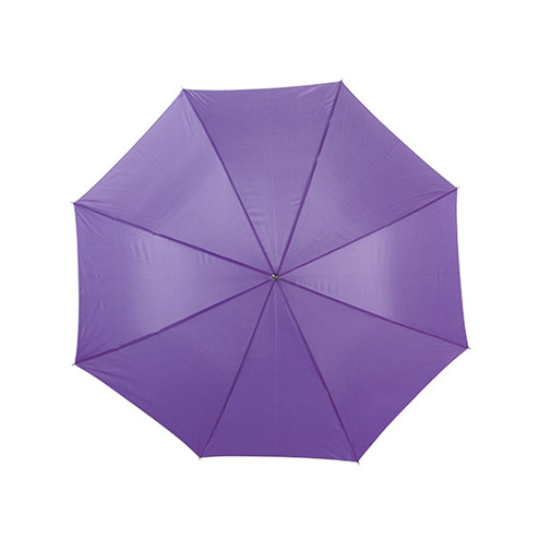 Automatischer Stockschirm mit Holzgriff - Lila - Ø 104 cm Automatischer Stockschirm mit Holzgriff - Lila - Ø 104 cm