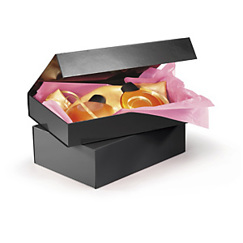 Elegante Geschenkbox mit Magnetverschluss - 375 x 265 x 65 mm - Elfenbein