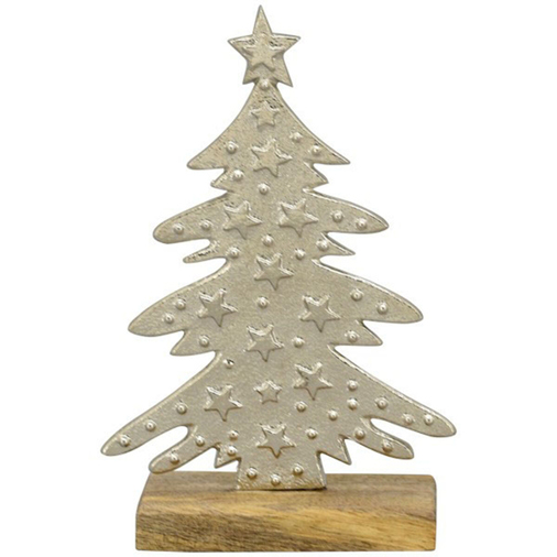Baum Puri - Dekobaum aus Holz und Aluminium (13,5 x 5 x 21 cm) Baum Puri - Dekobaum aus Holz und Aluminium (13,5 x 5 x 21 cm)