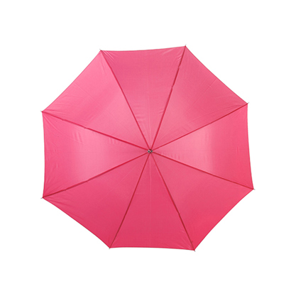 Automatischer Stockschirm mit Holzgriff - Pink - Ø 104 cm Automatischer Stockschirm mit Holzgriff - Pink - Ø 104 cm