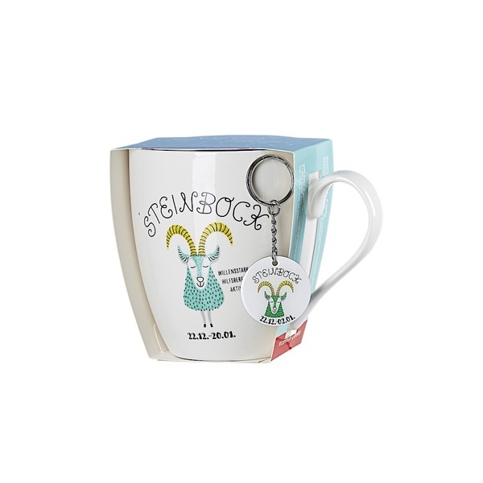 Geschenk-Set Jumbotassen mit Anhängern: Astro & Steinbock