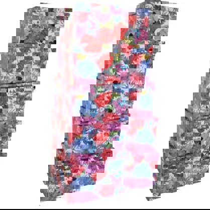 Bunter Geschenkkarton mit Blumenmotiv | 5-teilig