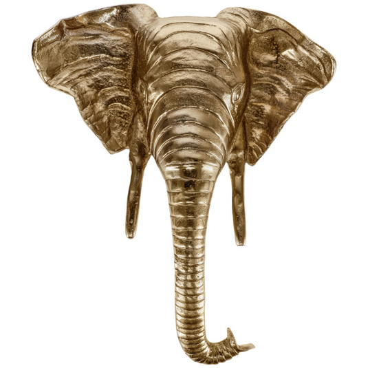 Eshia Wanddekoration - Gold (27x33x38 cm) - Wandobjekt