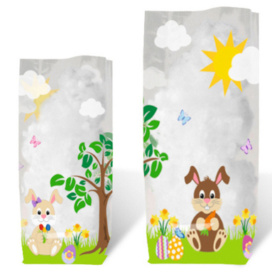 Oster-Geschenktüte Folie - Geschenkverpackungstasche Oster-Geschenktüte Folie - Geschenkverpackungstasche