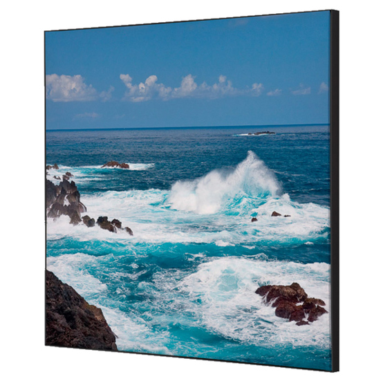 Meereswellen Wanddekoration Set 40x40 cm - Stilvolle Wandobjekte für Ihr Zuhause