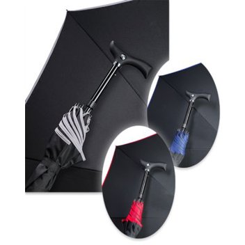 Verstellbarer Stützschirm in Schwarz/Grau Verstellbarer Stützschirm in Schwarz/Grau