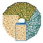 AVERY Zweckform Z-Design Selbsthaftende Sticker 51013 - Gold & Silber - 130 x 183 mm - Weihnachtsetiketten AVERY Zweckform Z-Design Selbsthaftende Sticker 51013 - Gold & Silber - 130 x 183 mm - Weihnachtsetiketten