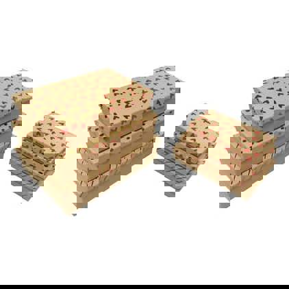 6-teiliges Geschenkkarton-Set aus naturbelassenem Kraftpapier - Flach und sortiert, PBS 55427 6-teiliges Geschenkkarton-Set aus naturbelassenem Kraftpapier - Flach und sortiert, PBS 55427