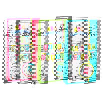 3-fach Schulanfang Girlande ABC Champions - Wimpelkette 3-fach Schulanfang Girlande ABC Champions - Wimpelkette