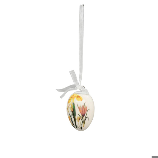 Osterdeko-Anhänger EiHänger Dolomite - Keramik - 4,5x4,5x6 cm - 1 Stück - assortiert