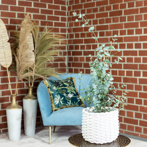 Osterkranz Strohrömer - Durchmesser 100 cm, Stärke 18 cm