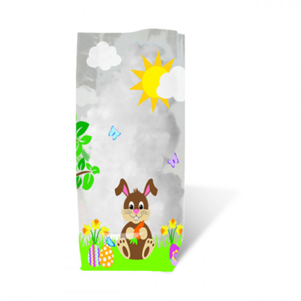 Oster-Geschenktüte Folie - Geschenkverpackungstasche