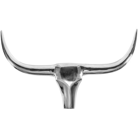 Ambia Wanddekoration in Silber - 73x6x50 cm (LxBxH)